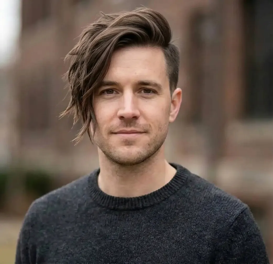 Crimped Asymmetric Sweep (Men)