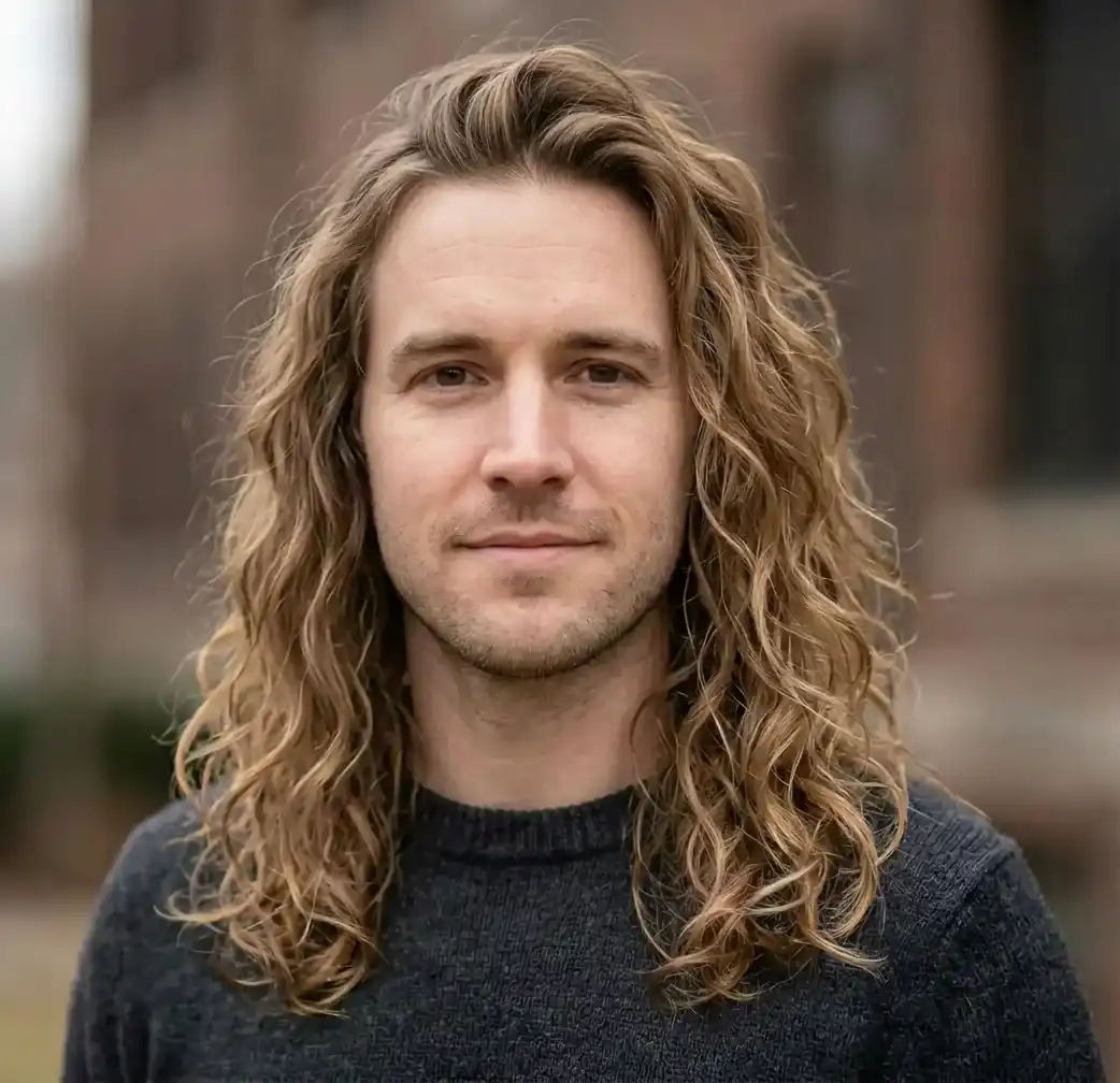Beach Waves hairstyle for Men