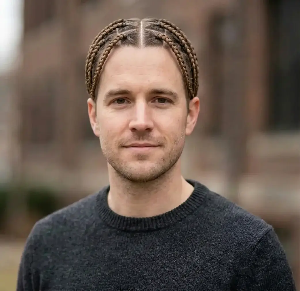 Box Braids hairstyle for Men