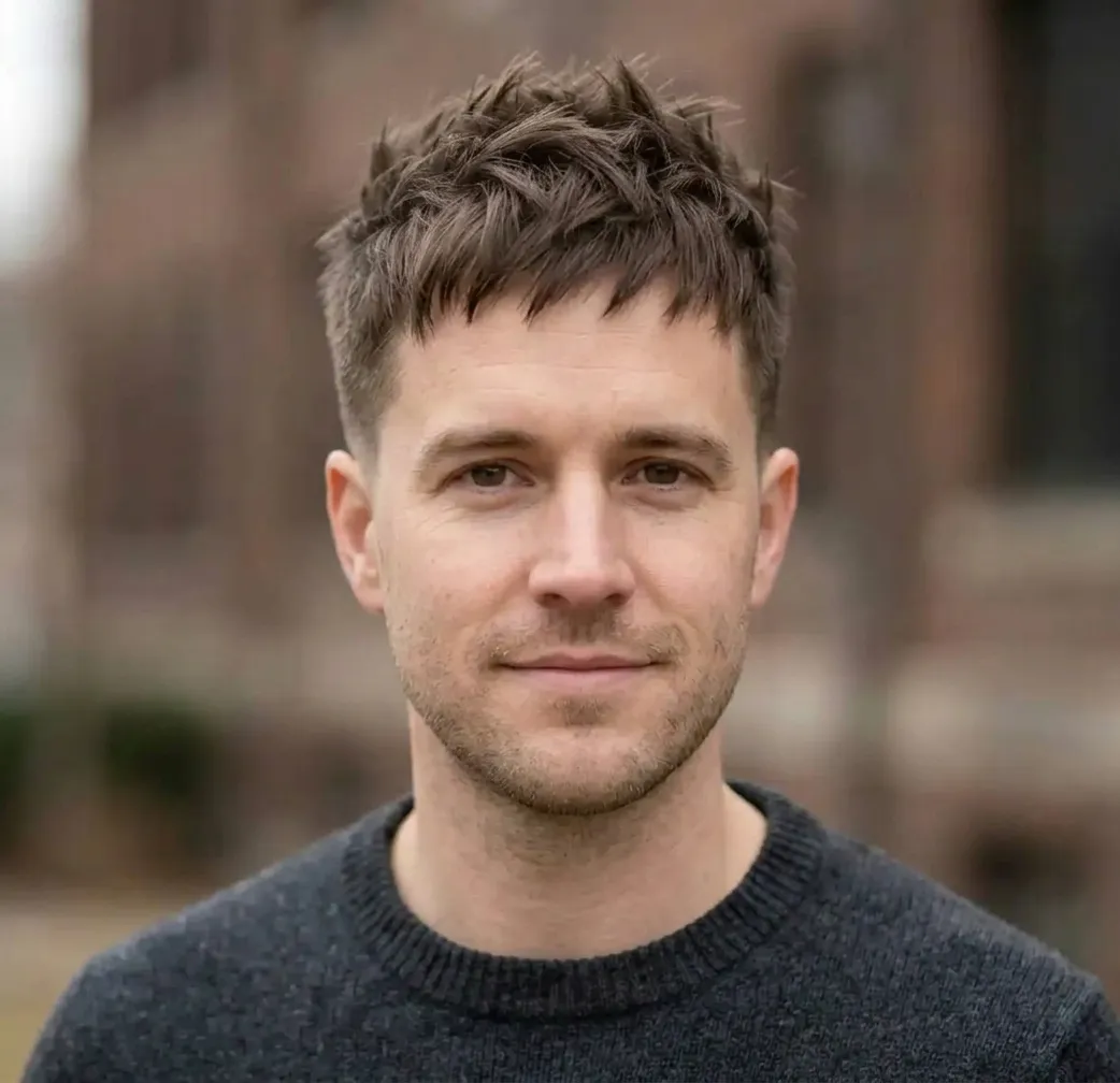 Choppy Spiky Pixie hairstyle for Men