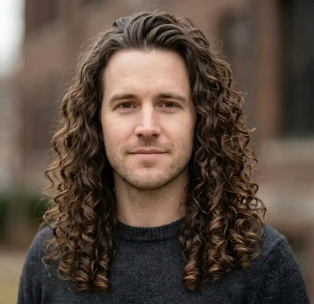 Coiled Volume Tresses hairstyle for Men