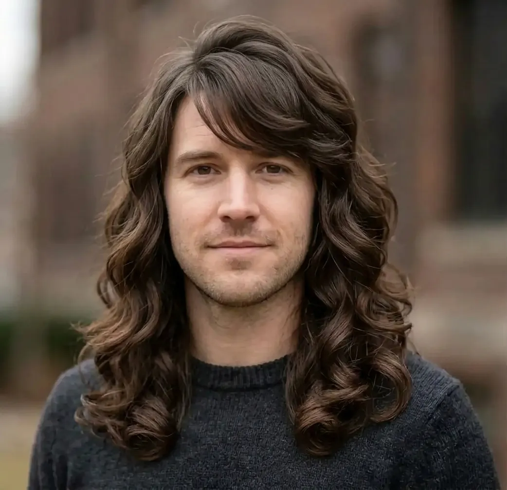 Dimensional Swept Waves hairstyle for Men