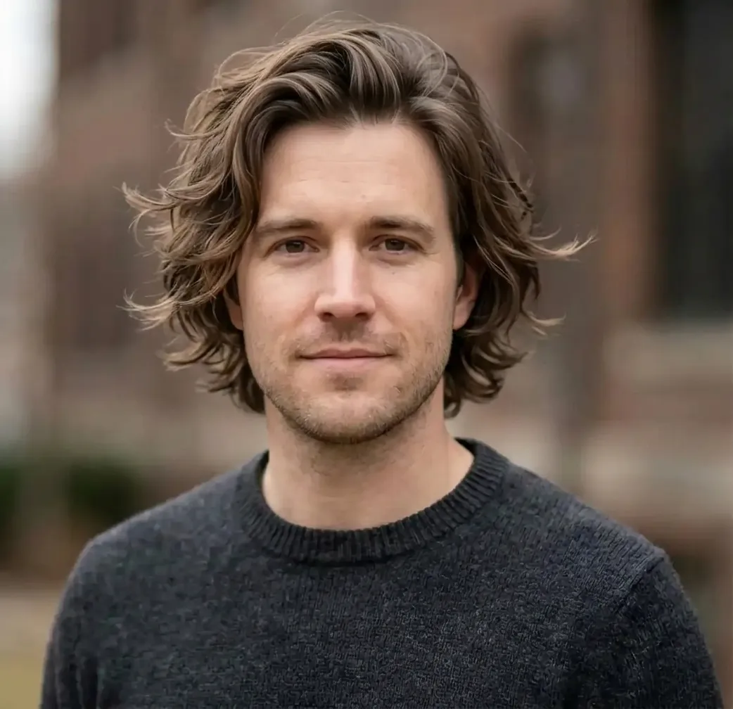 Flicked Piecey Bob hairstyle for Men