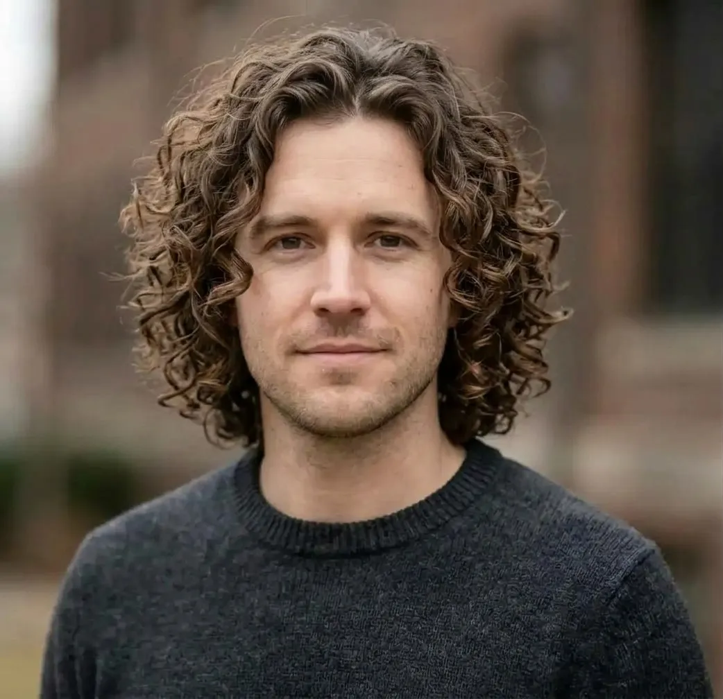 Tapered Spiral Lob hairstyle for Men