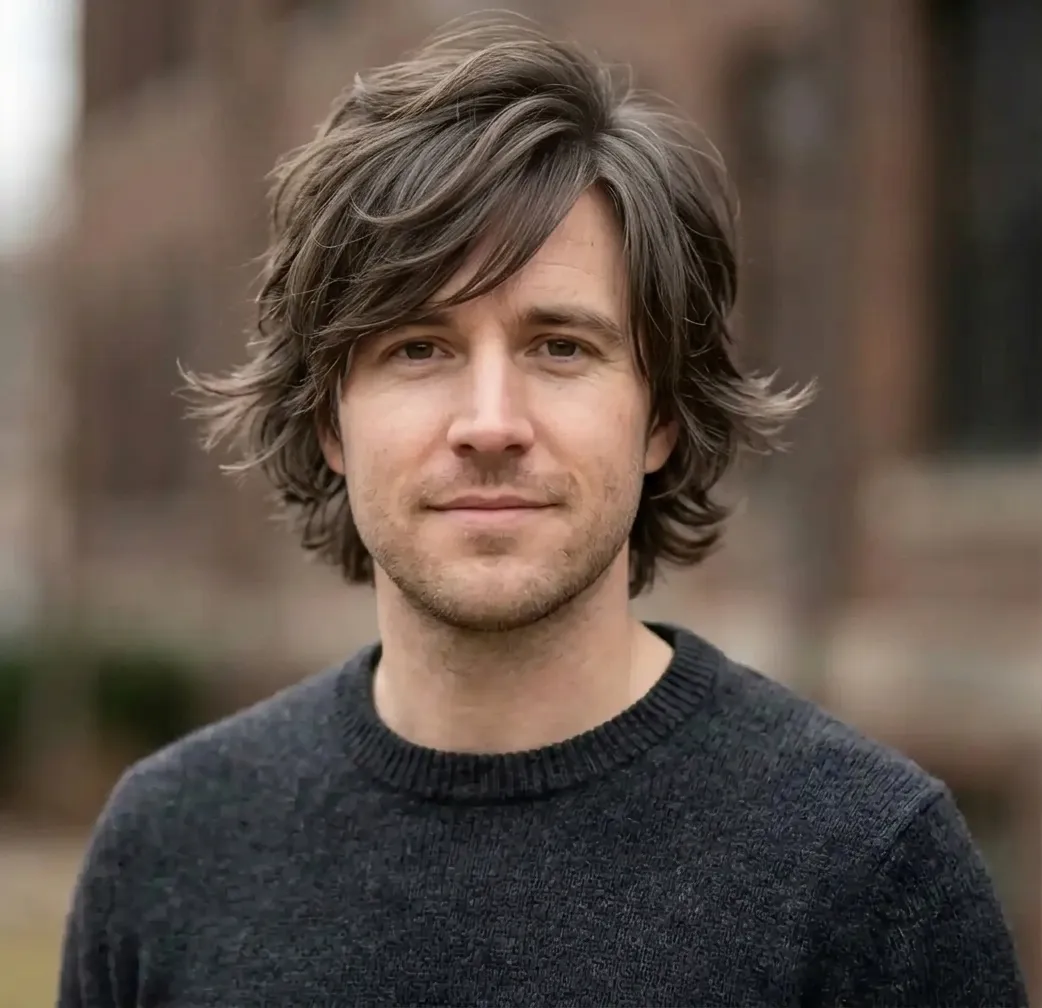 High Crown Shag hairstyle for Men