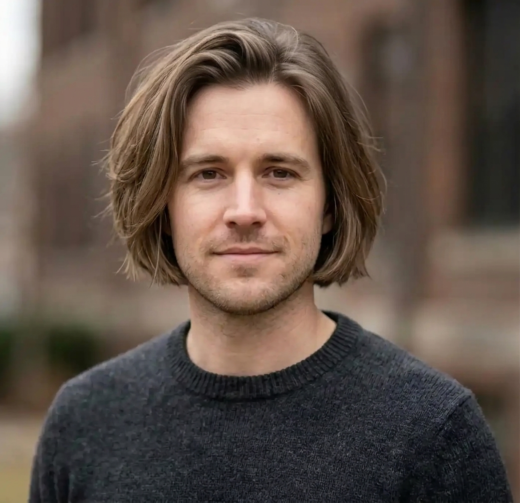 Italian Bob hairstyle for Men