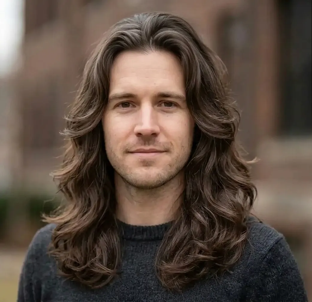 Fluid Wavy Flow hairstyle for Men