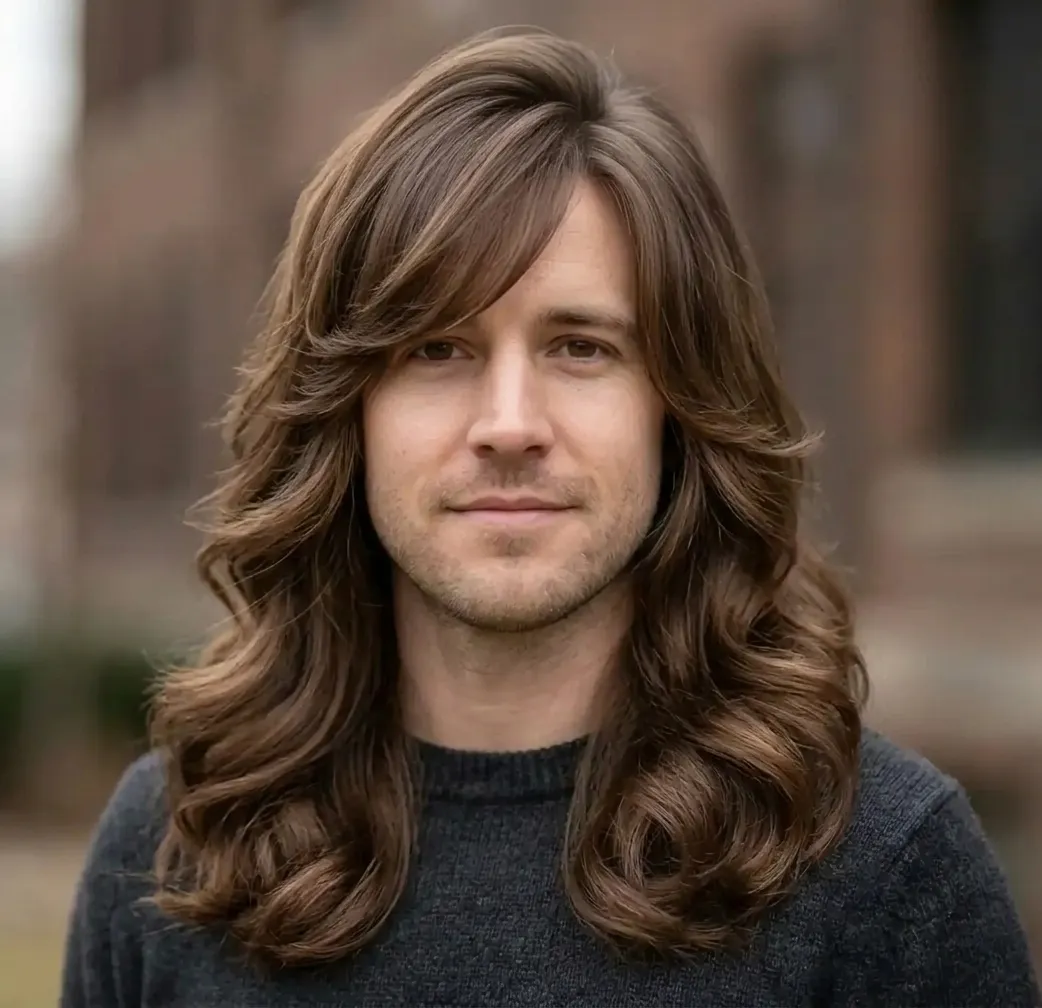Wavy Side Bangs