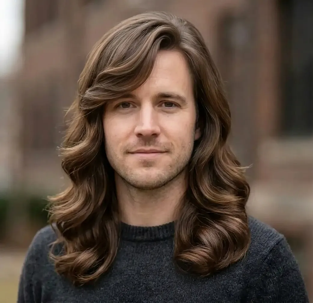 Lush Undulated Layers hairstyle for Men