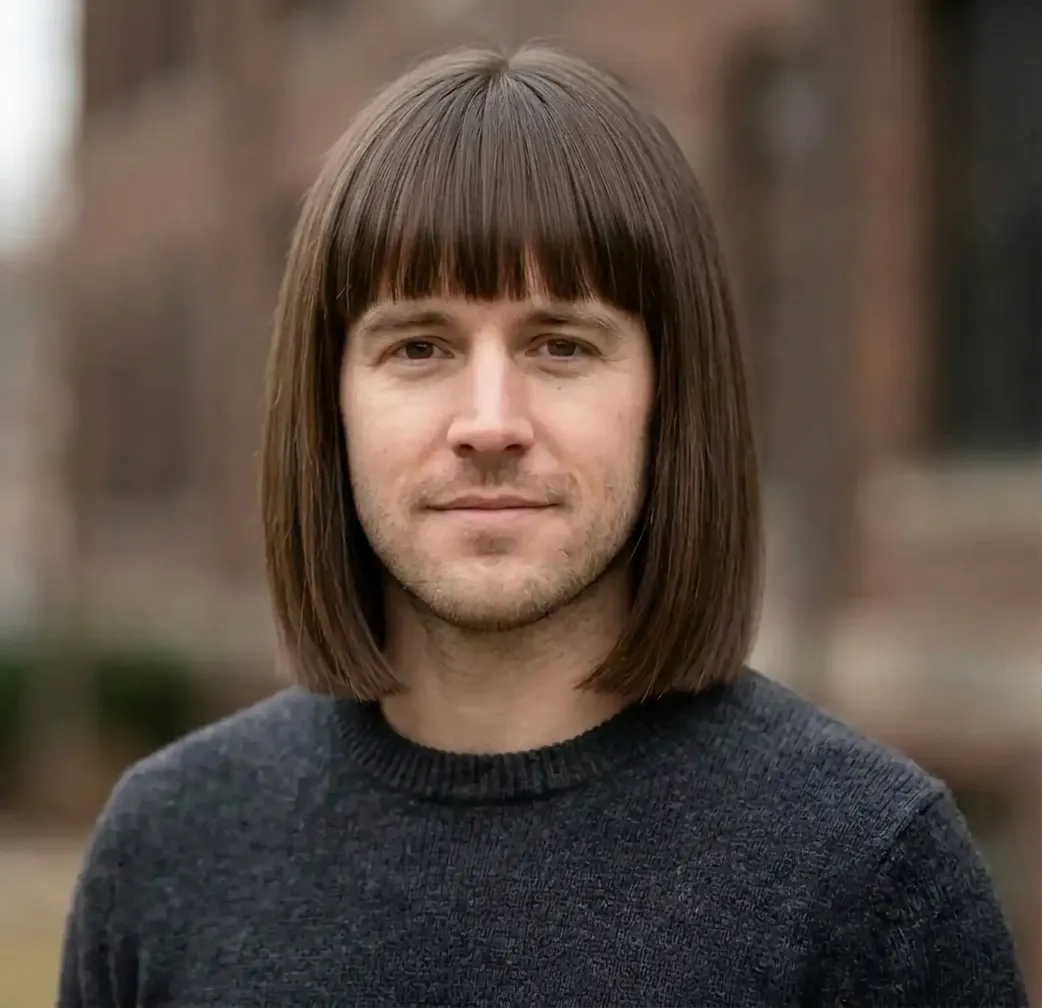 Sharp Fringe Bob