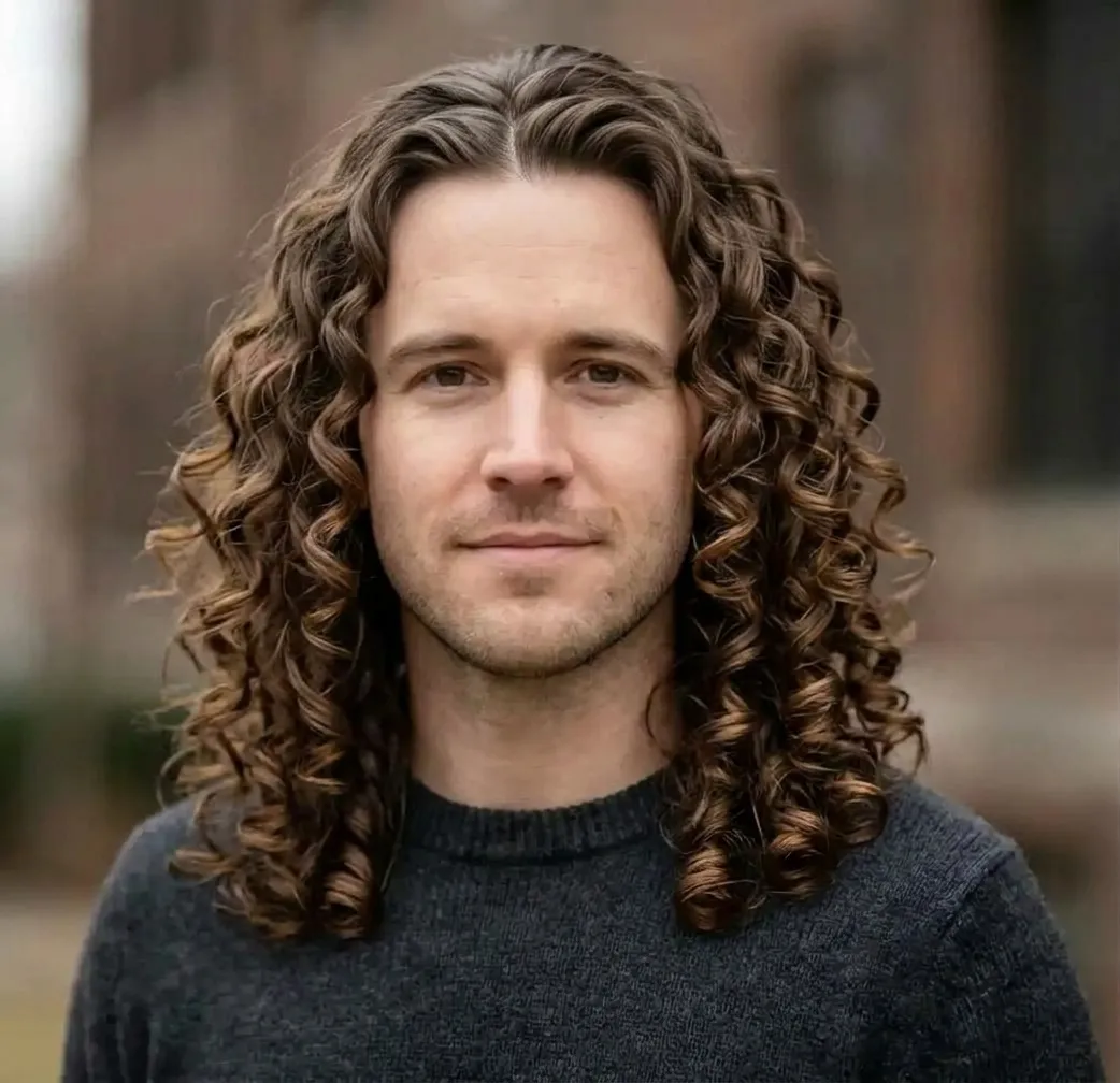 Polished Bell Ringlets hairstyle for Men