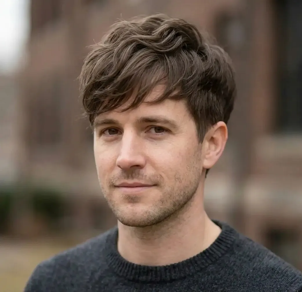 Ruffled Crown Pixie hairstyle for Men