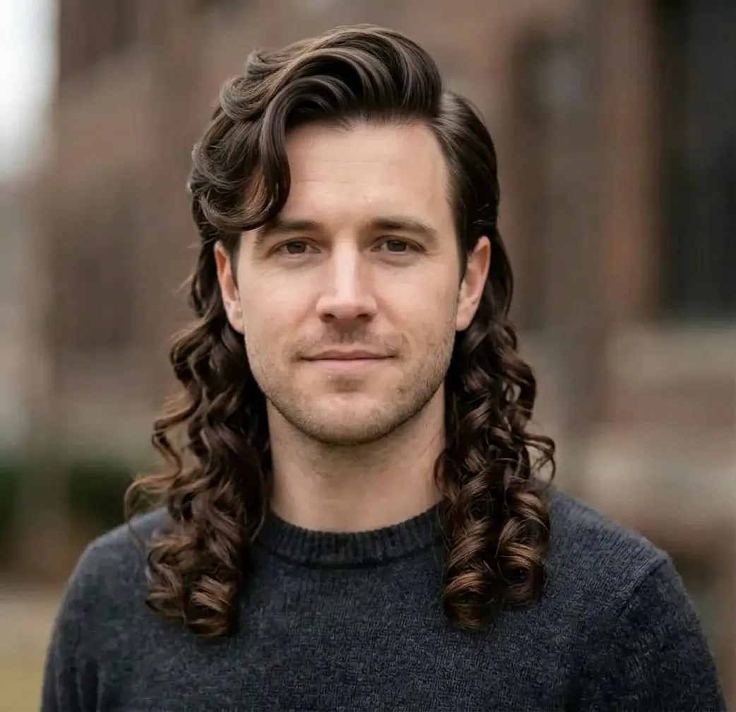 Sculpted Side Spiral hairstyle for Men