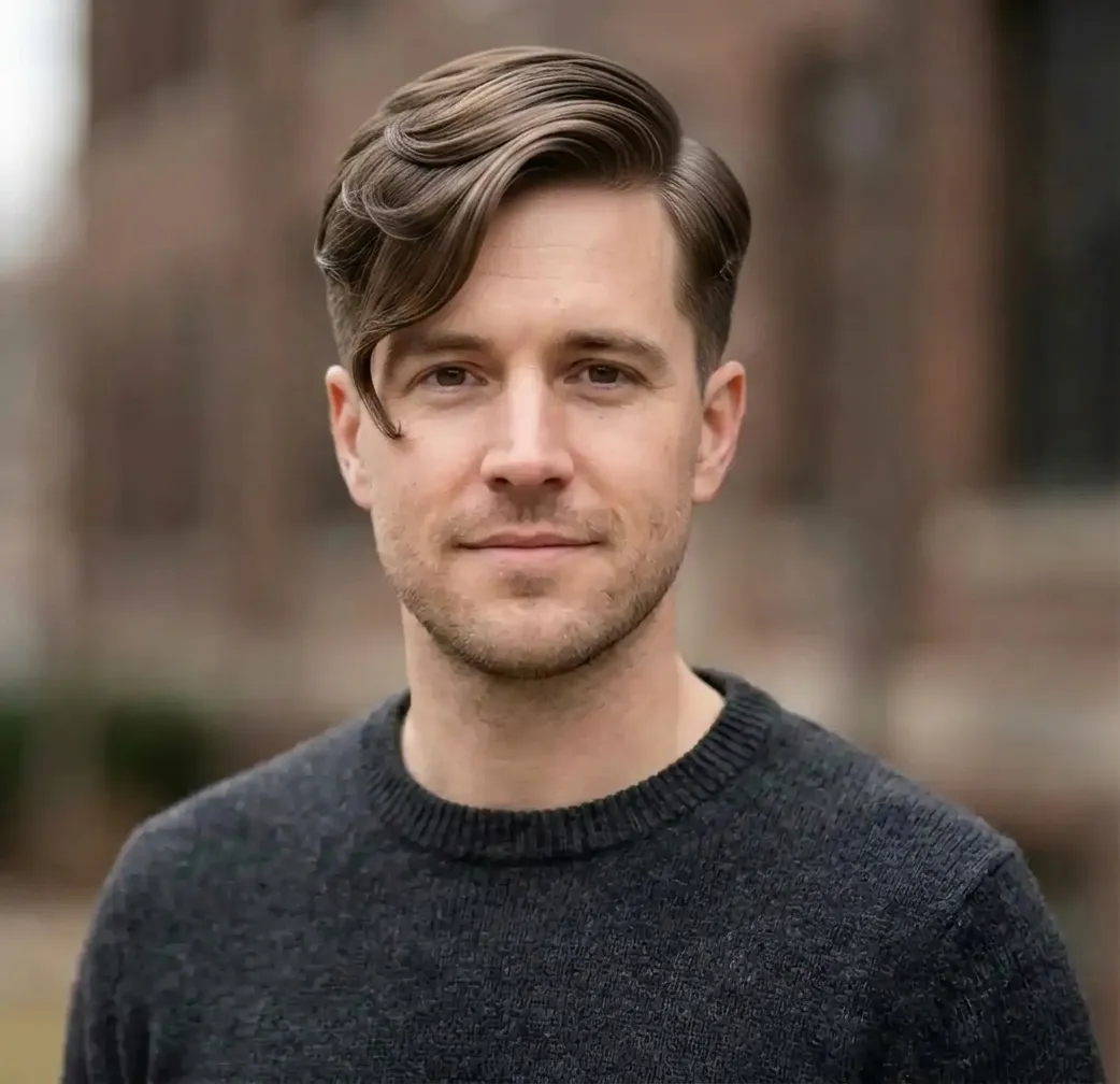 Sculpted Sweep Pixie hairstyle for Men
