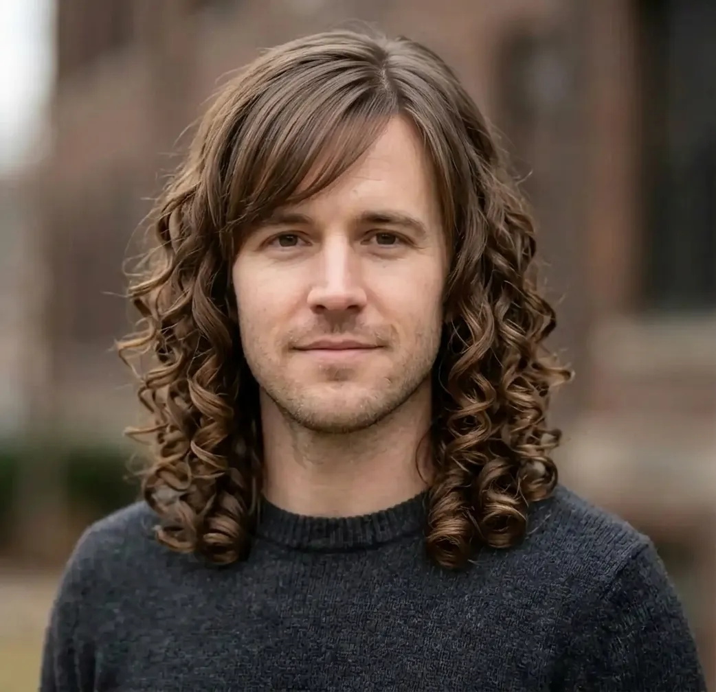 Stacked Mid Spirals hairstyle for Men