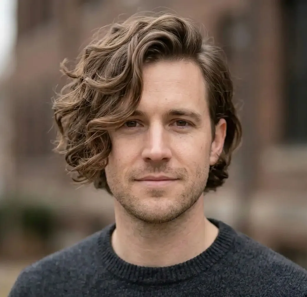 Swept Barrel Bob hairstyle for Men