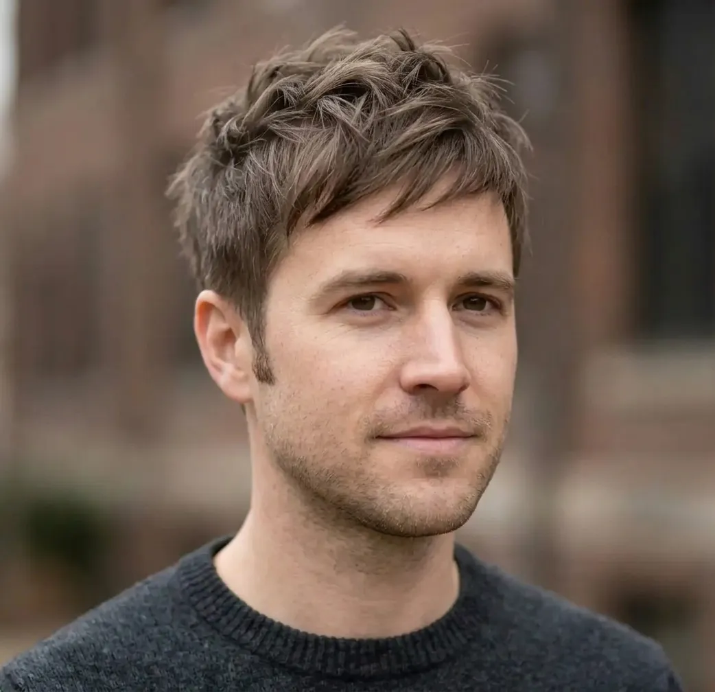 Jagged Taper Pixie hairstyle for Men