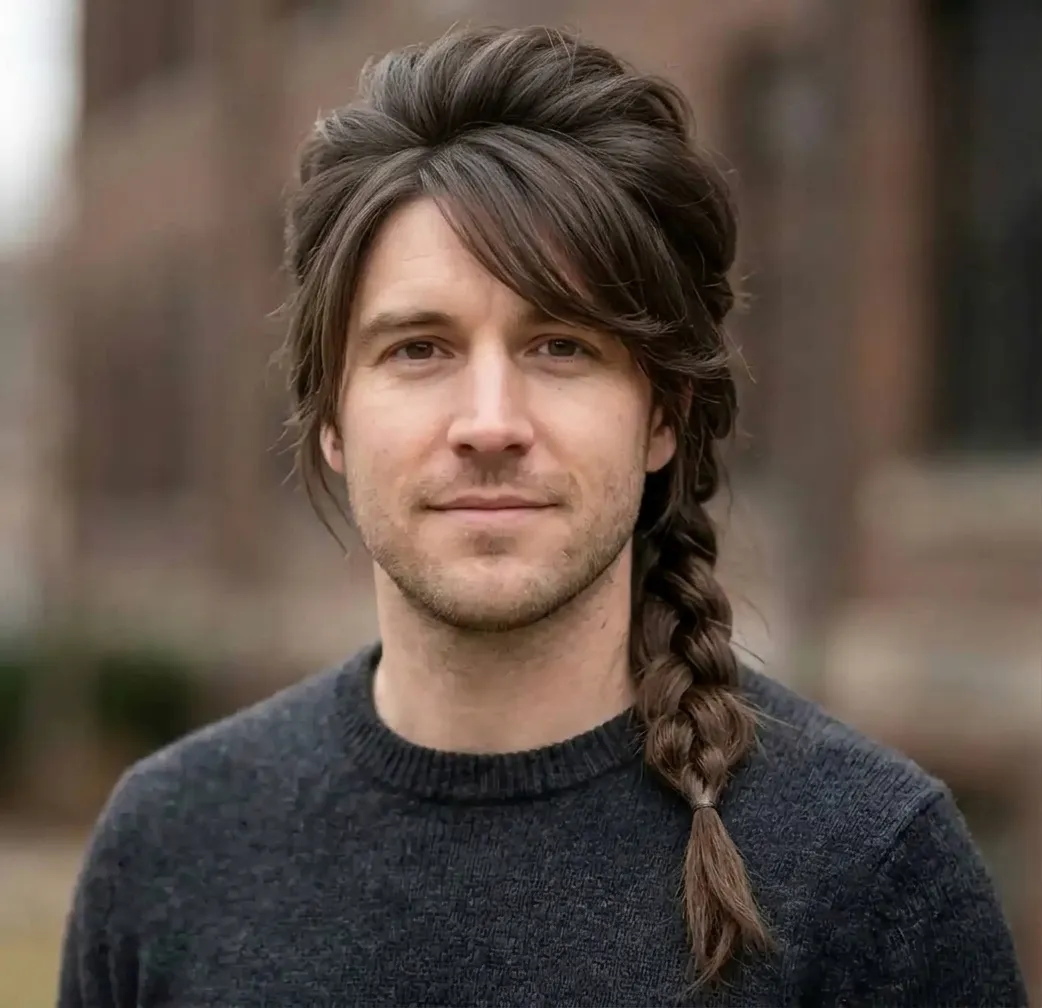 Crown Lift Braid hairstyle for Men