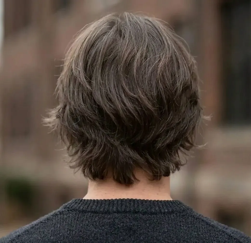 Hush Cut for men — back view