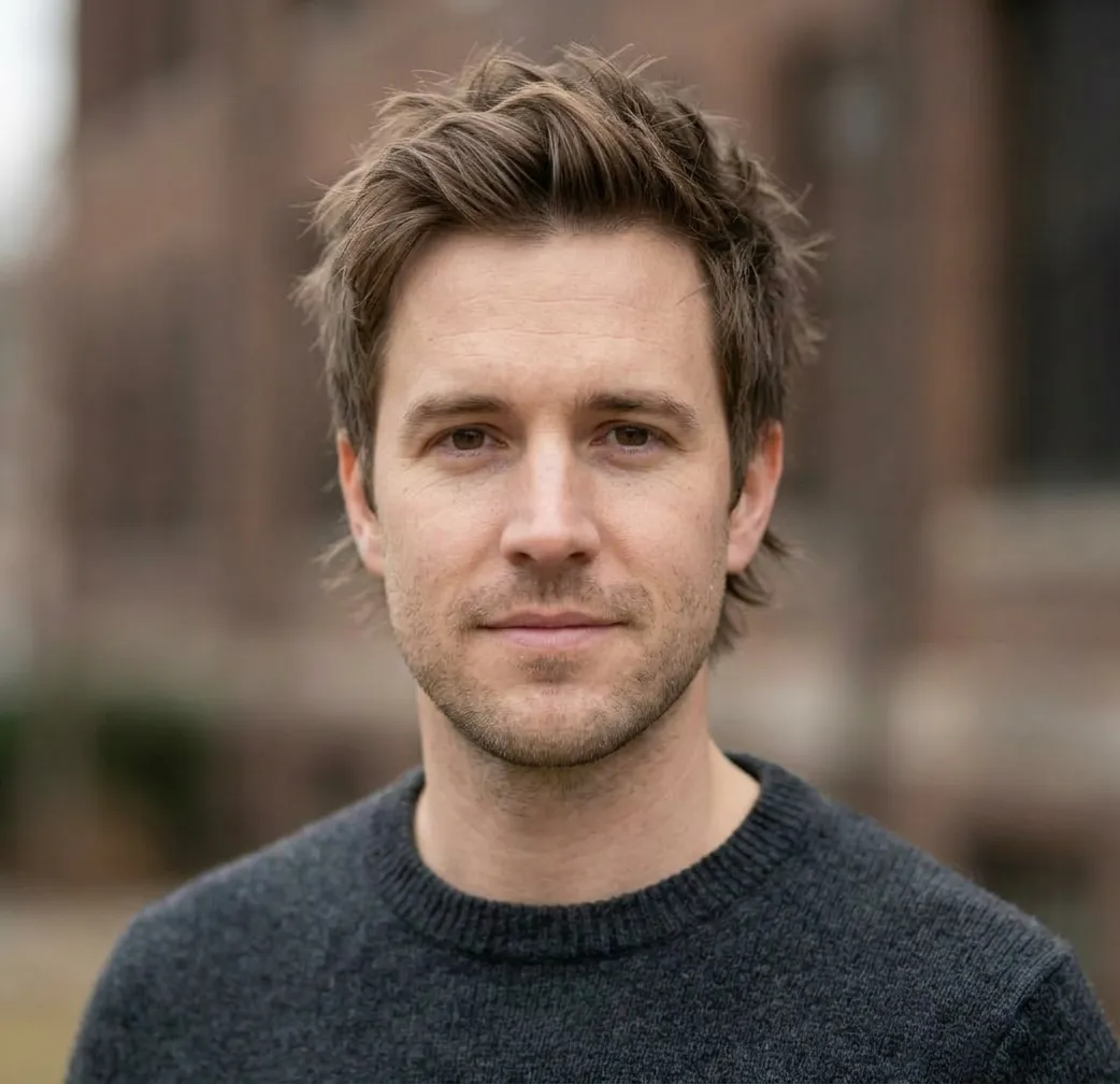 Windswept Spiky Crop hairstyle for Men