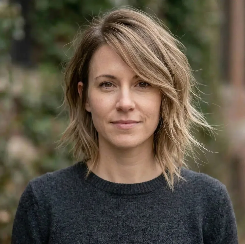 Asymmetric Razored Bob hairstyle for Women