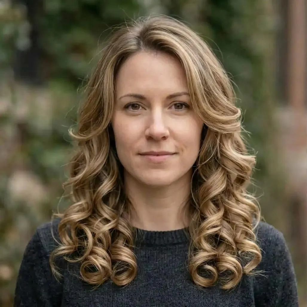 Barrel Curl Cascade hairstyle for Women