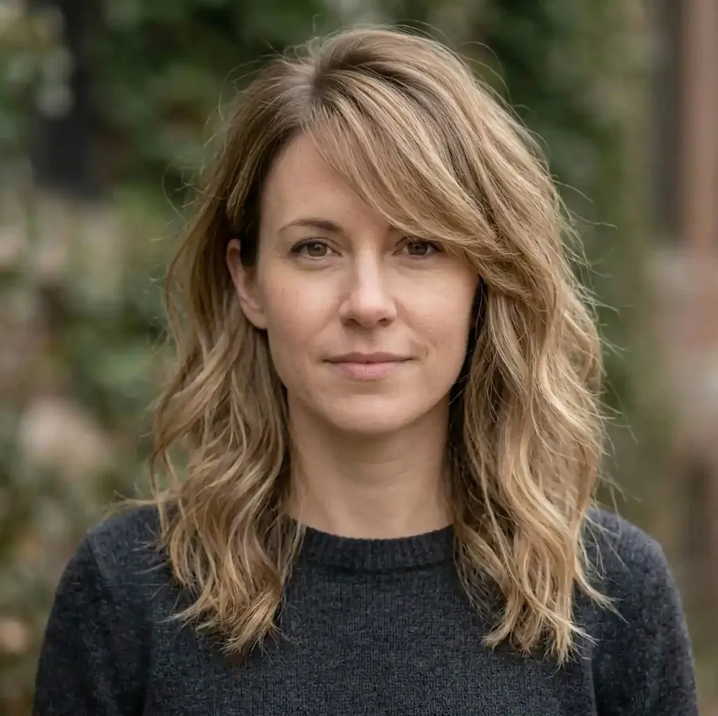 Beachy Fringed Waves hairstyle for Women