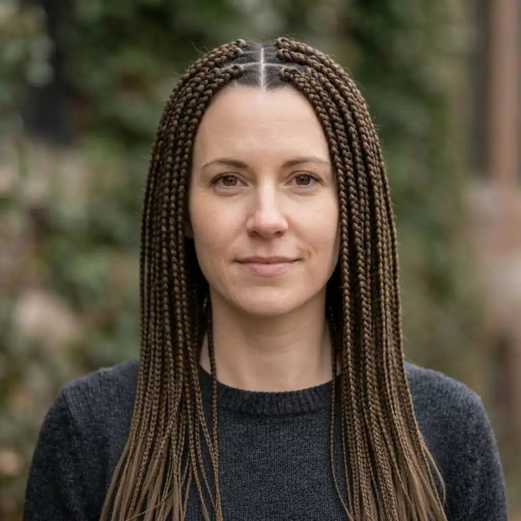 Box Braids hairstyle for Women