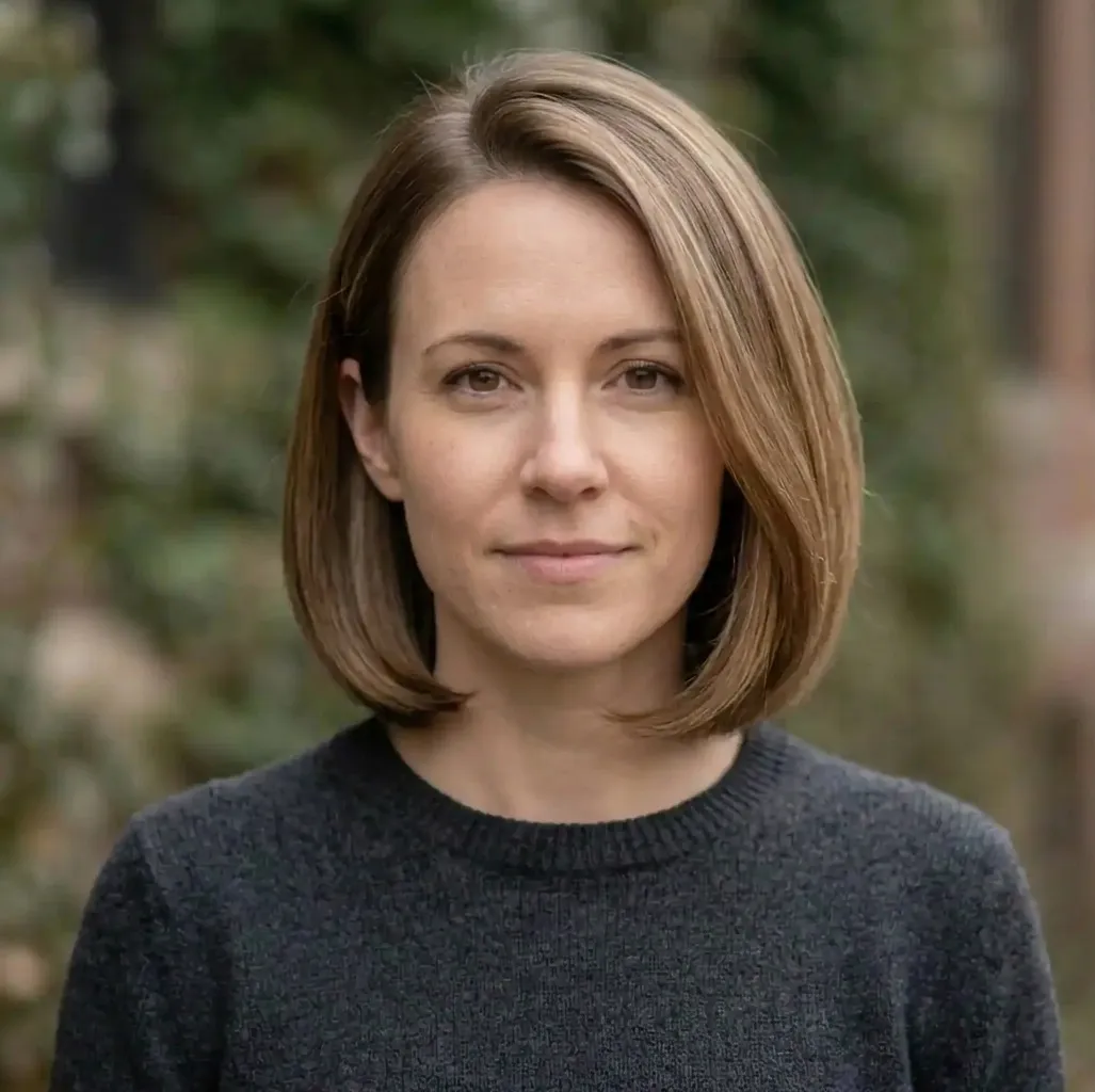 Rounded Polished Bob hairstyle for Women