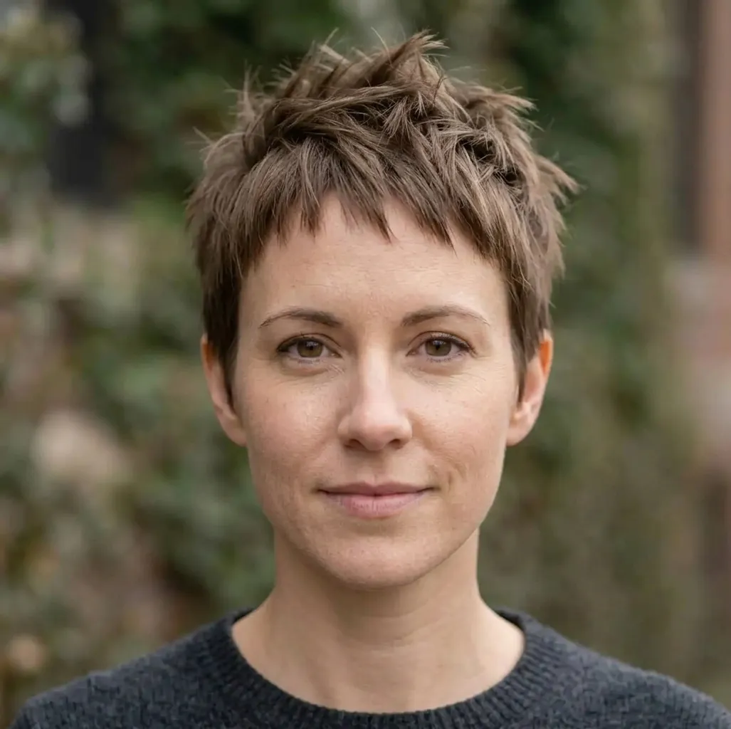 Choppy Spiky Pixie hairstyle for Women