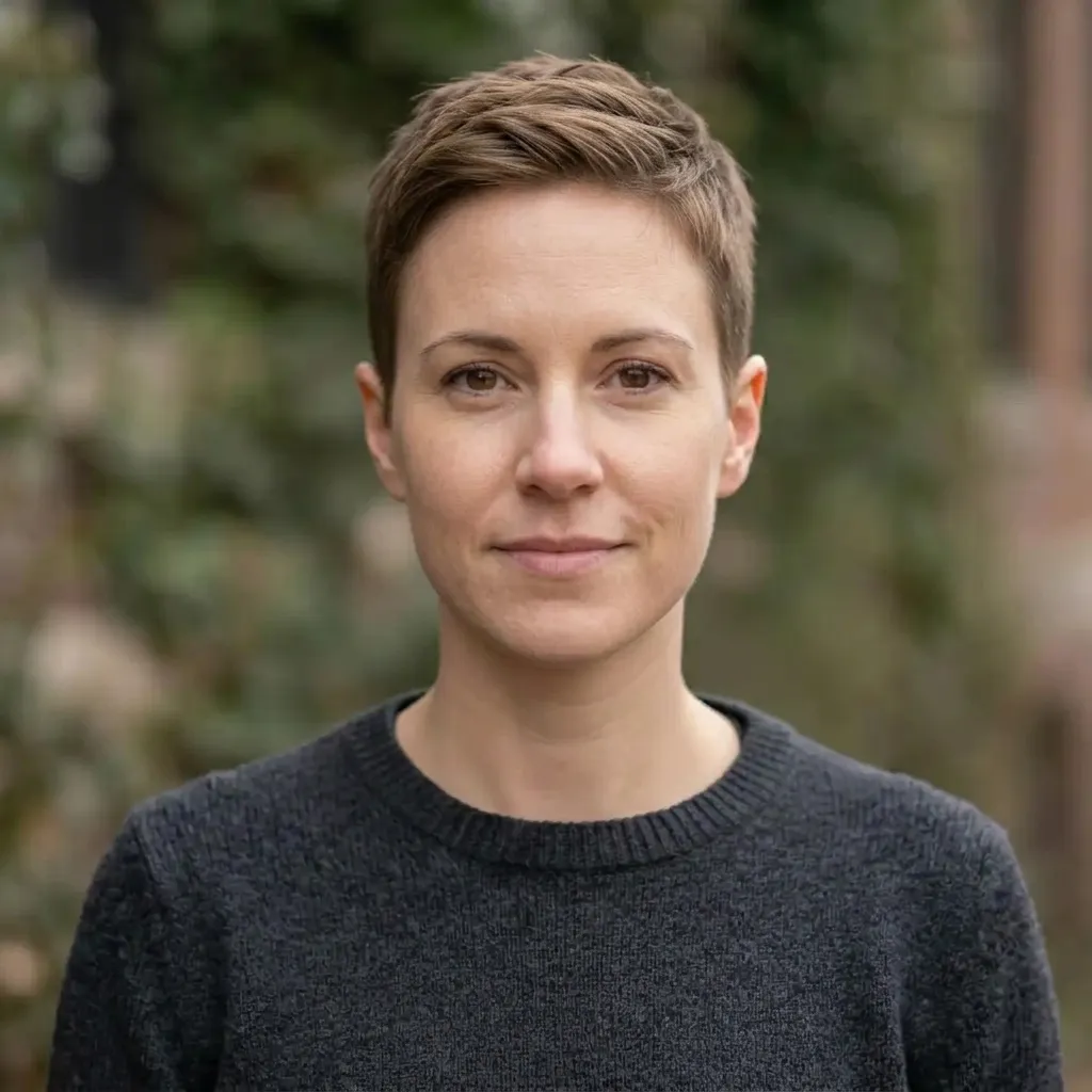 Crew Cut for women — styled finish