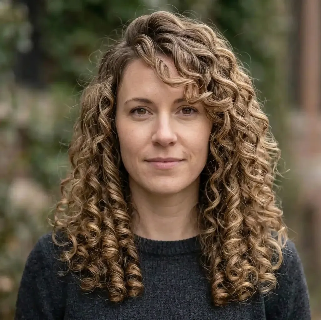 Dense Spiral Cascade hairstyle for Women