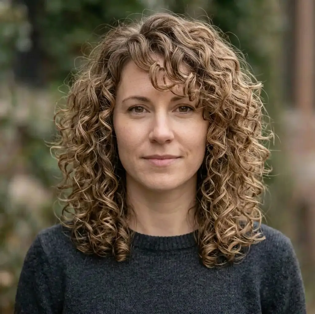 Graduated Ringlet Frame hairstyle for Women