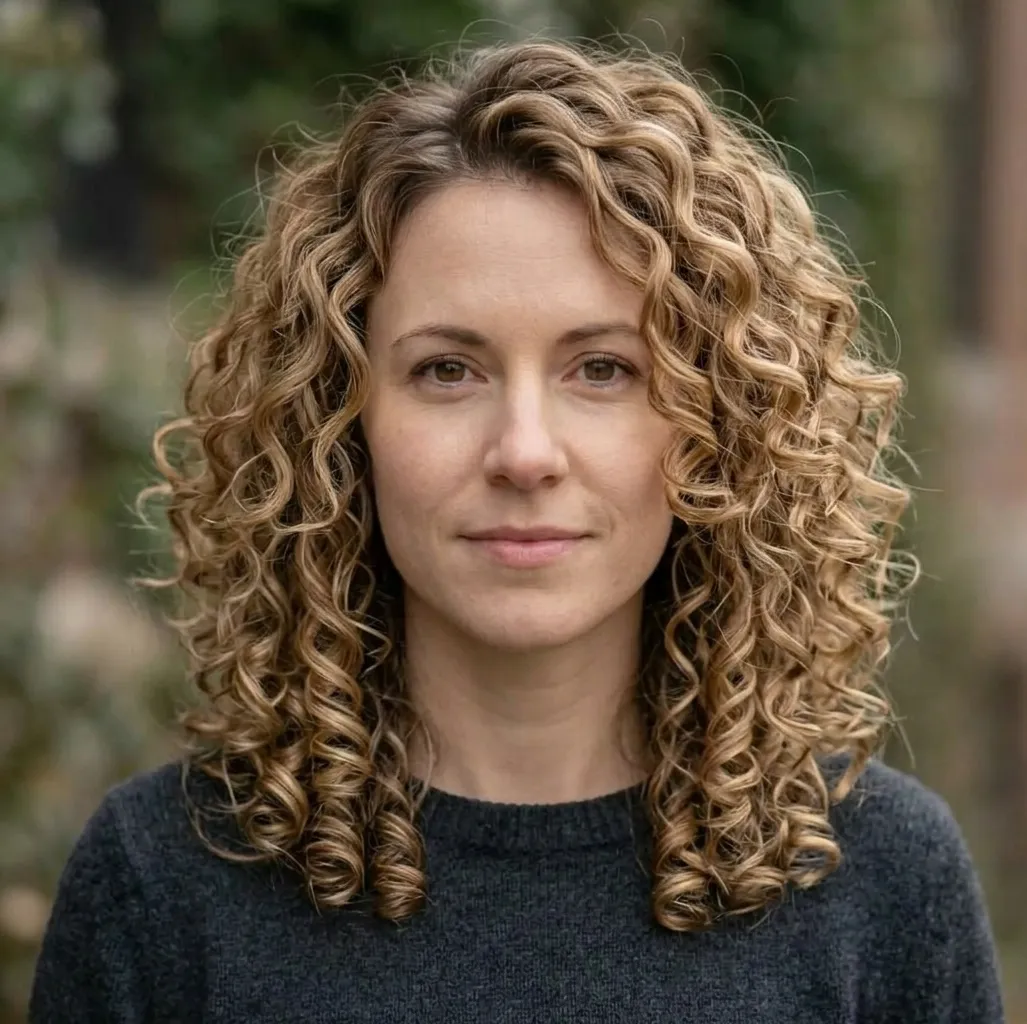 Tapered Spiral Lob hairstyle for Women
