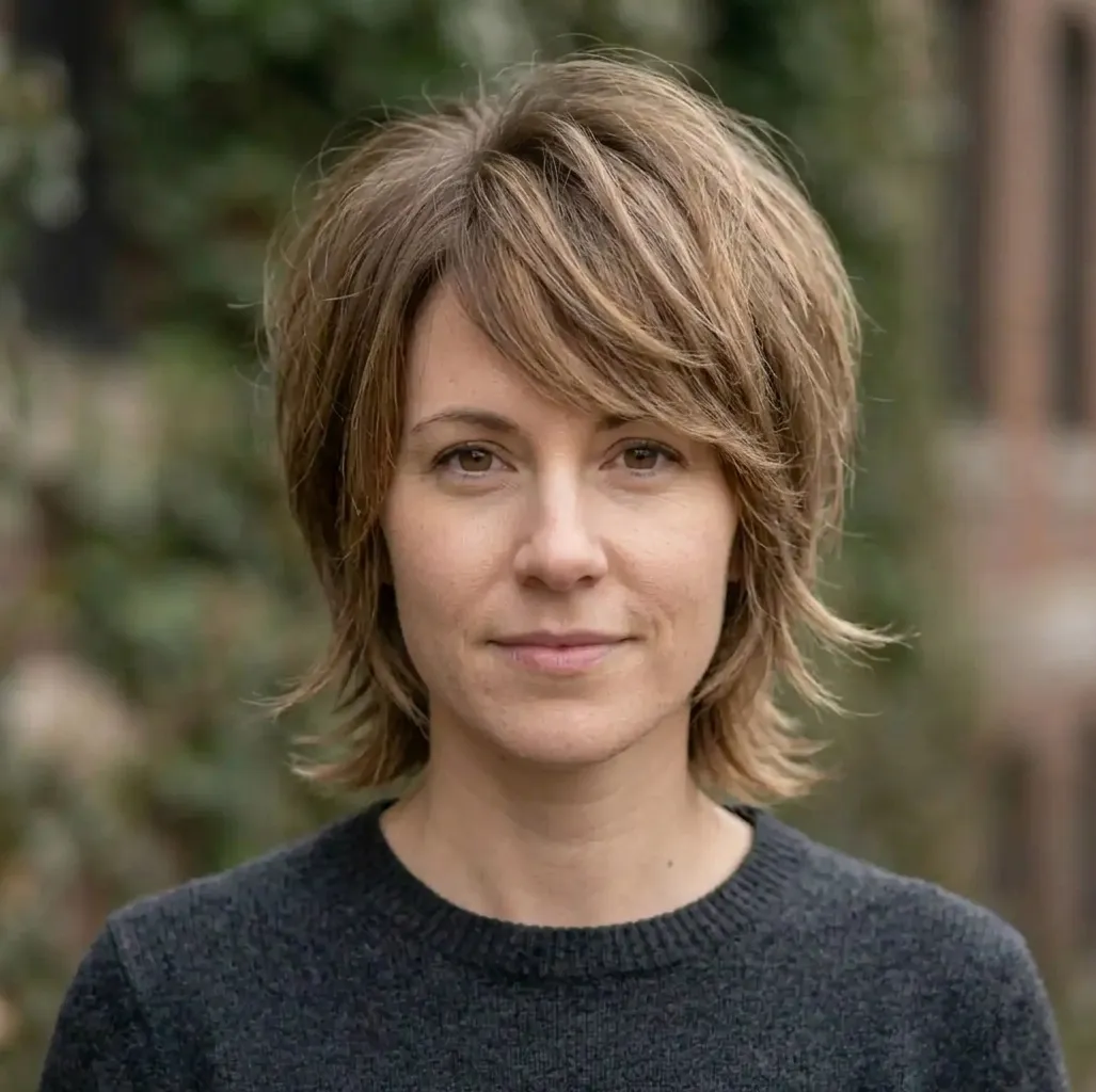 High Crown Shag hairstyle for Women
