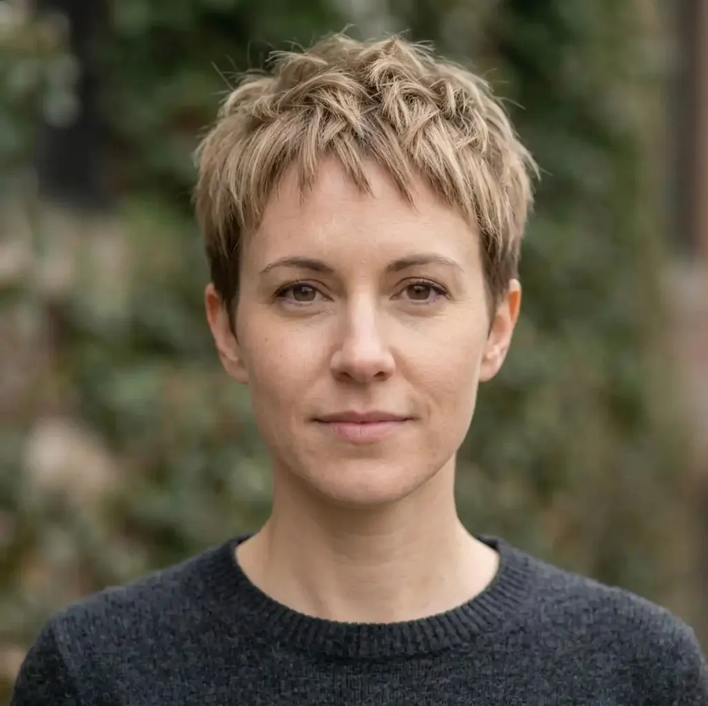 Layered Tapered Pixie hairstyle for Women