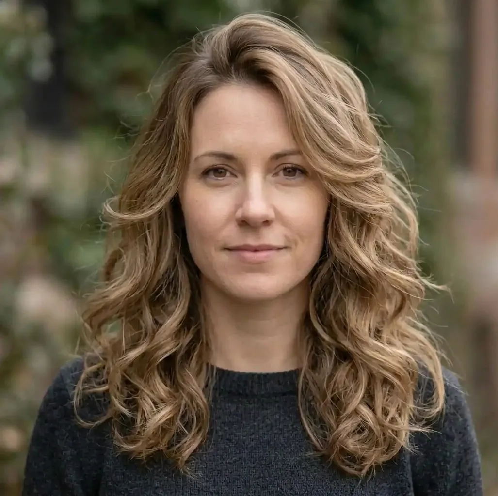 Fluid Tumbled Waves hairstyle for Women