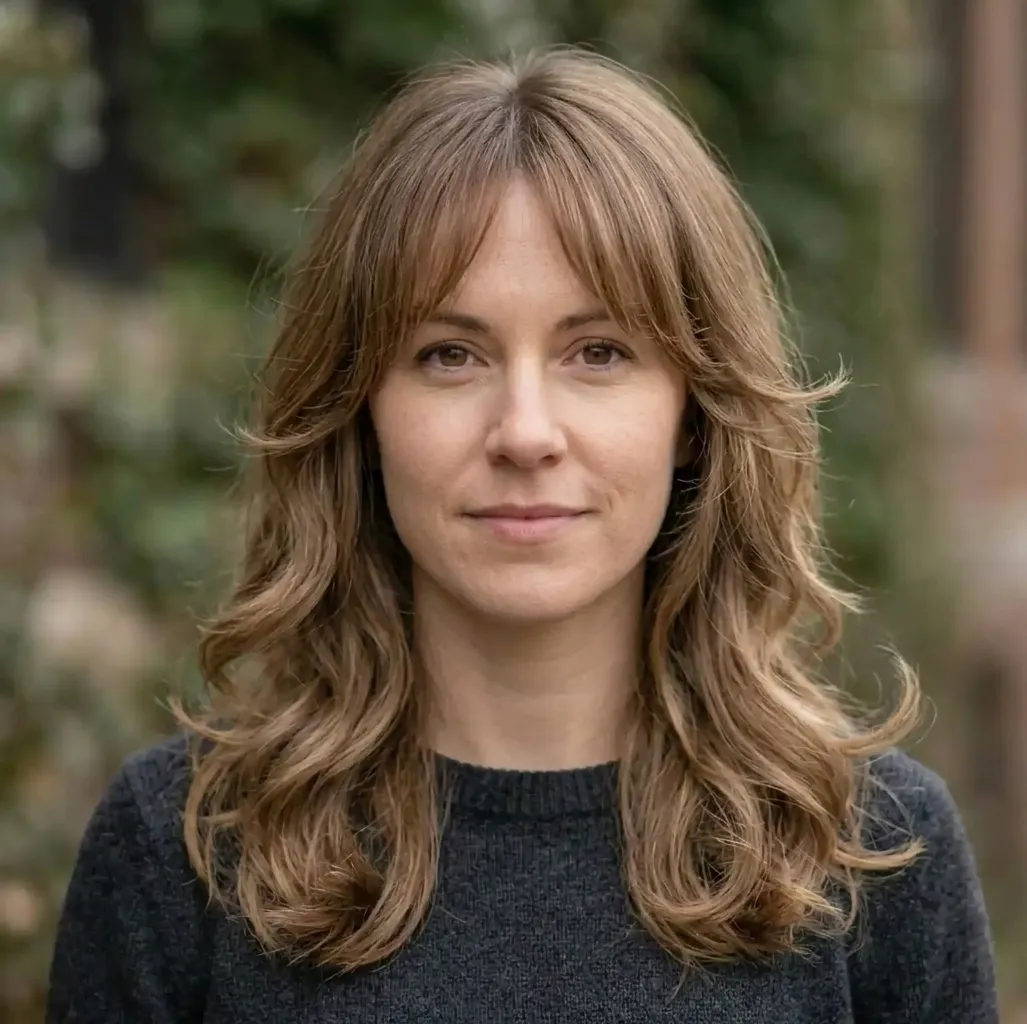 Retro Fringe Waves hairstyle for Women