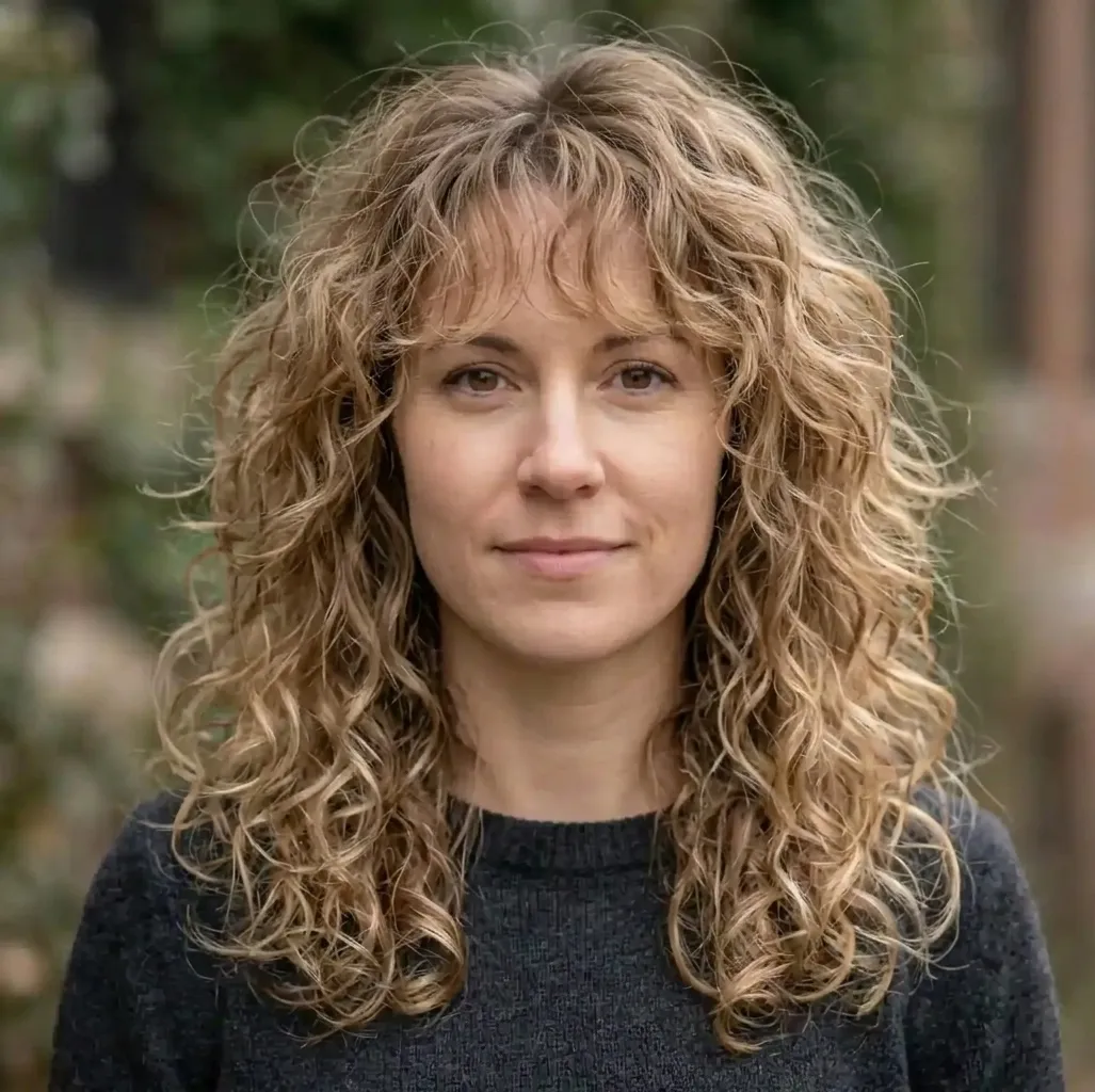 Ruffled Curly Mane hairstyle for Women