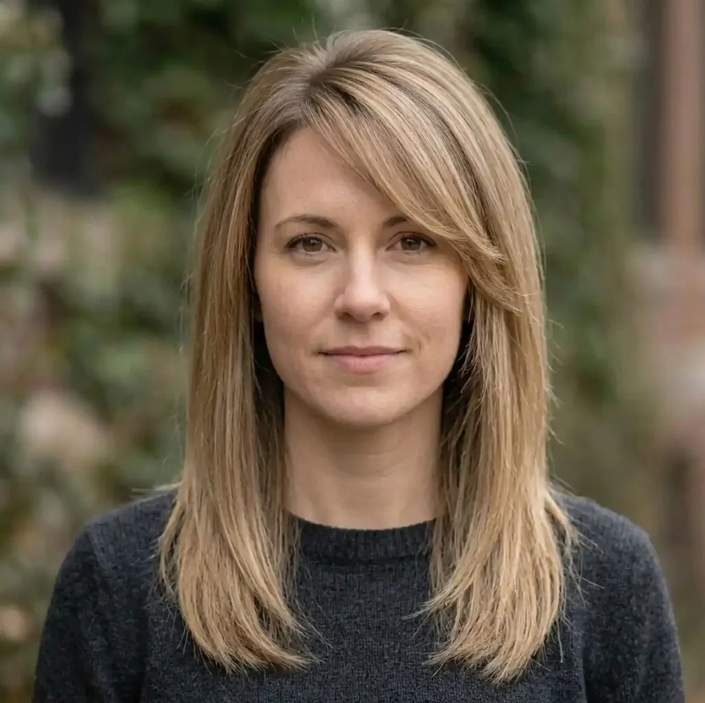Swept Fringe Straight hairstyle for Women