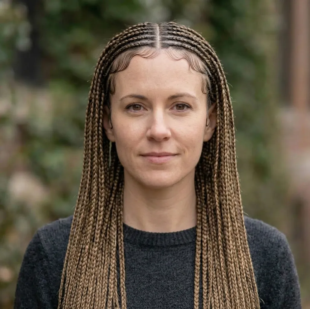 Banded Braided Mane hairstyle for Women