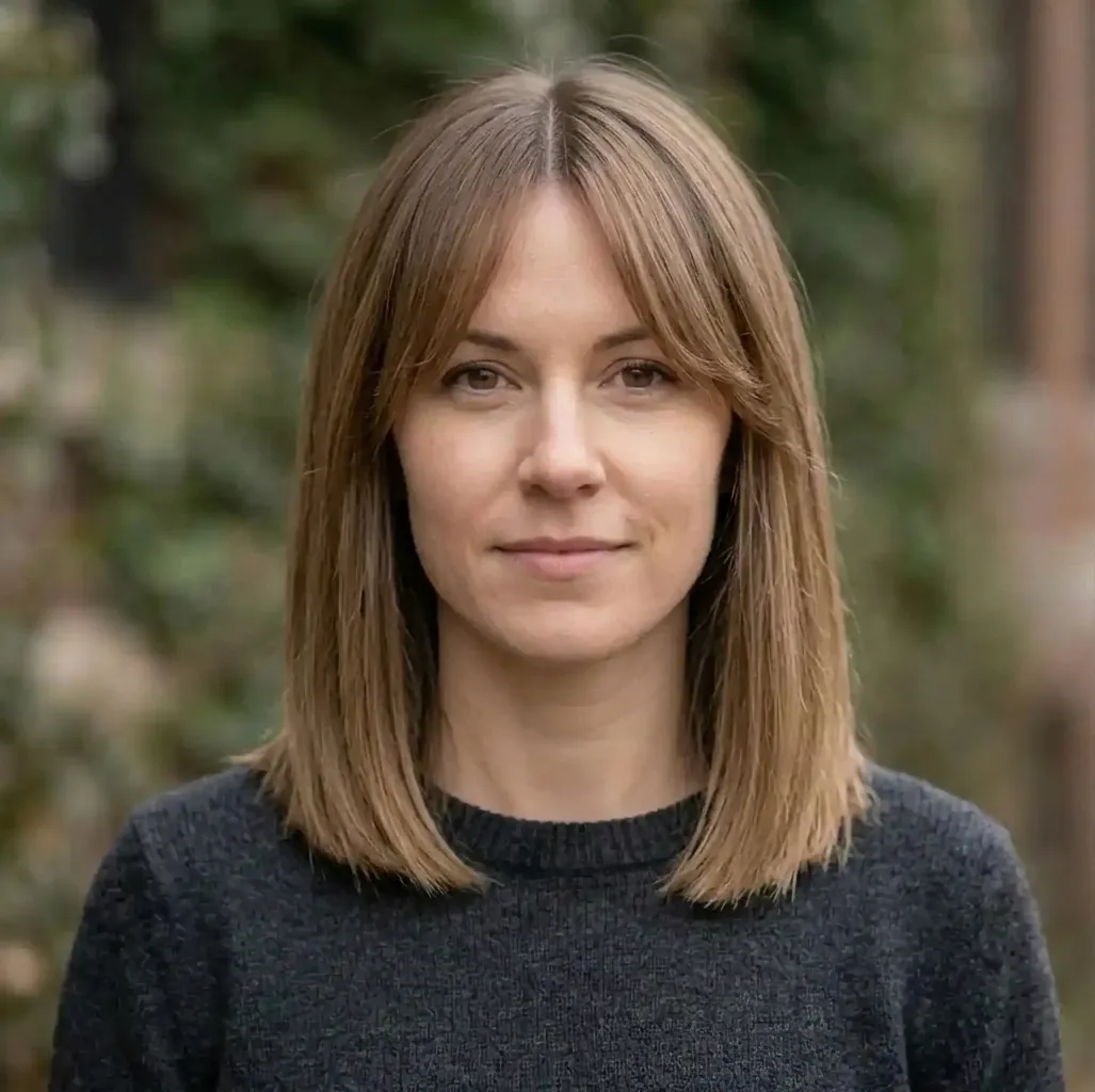Curtain Fringe Lob hairstyle for Women