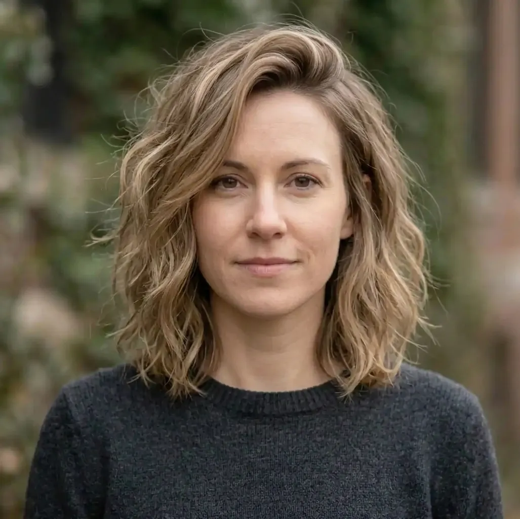 Tousled Wavy Bob hairstyle for Women