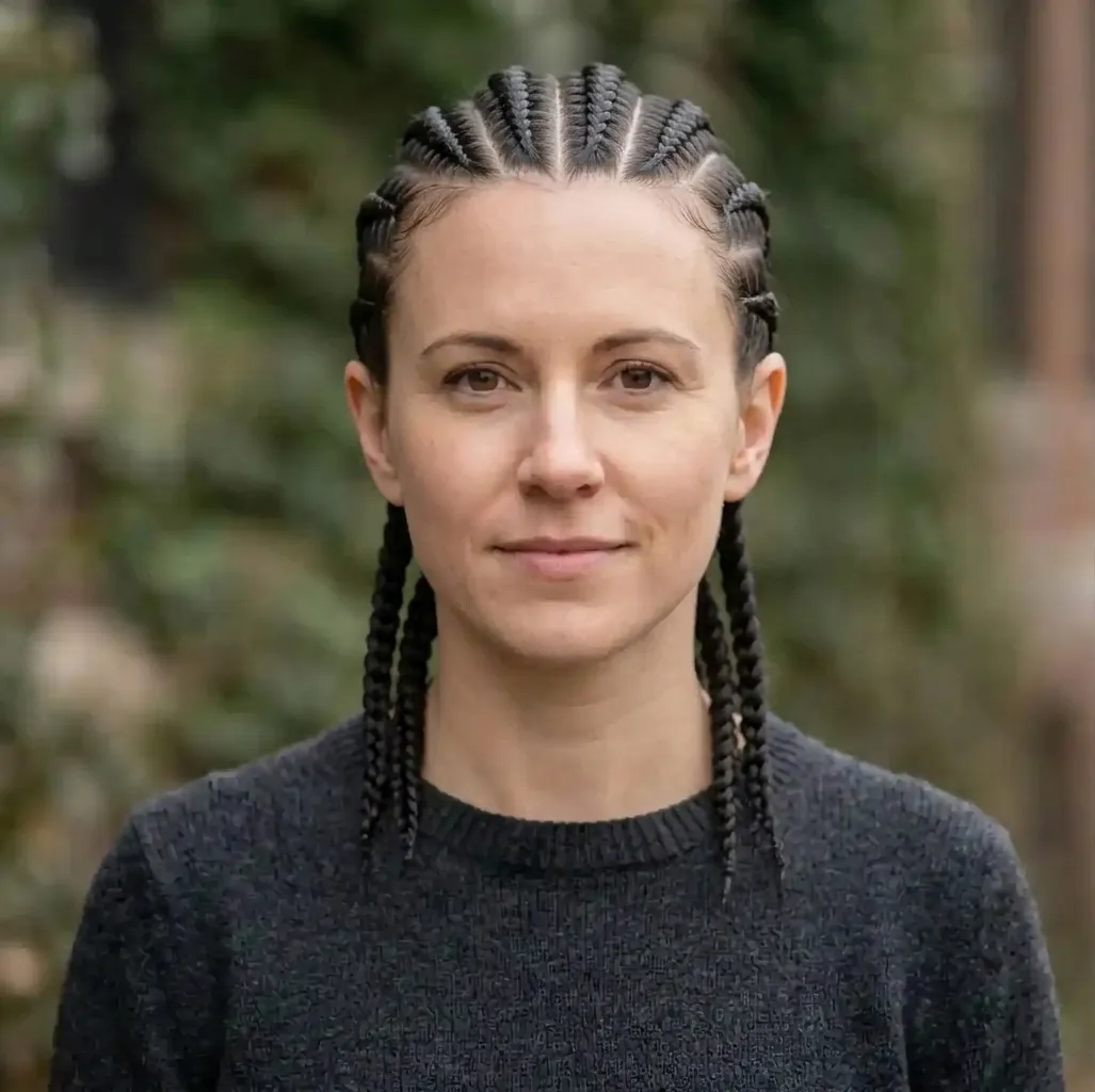 Parallel Cornrow Braids hairstyle for Women