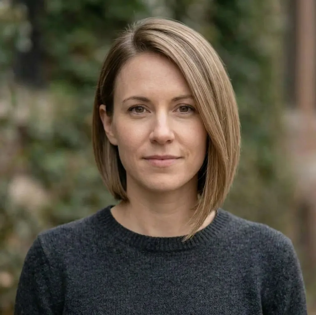 Polished Angled Bob hairstyle for Women