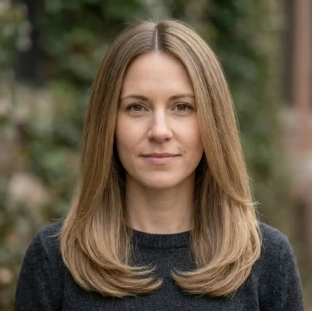 Polished Silk Blowout hairstyle for Women