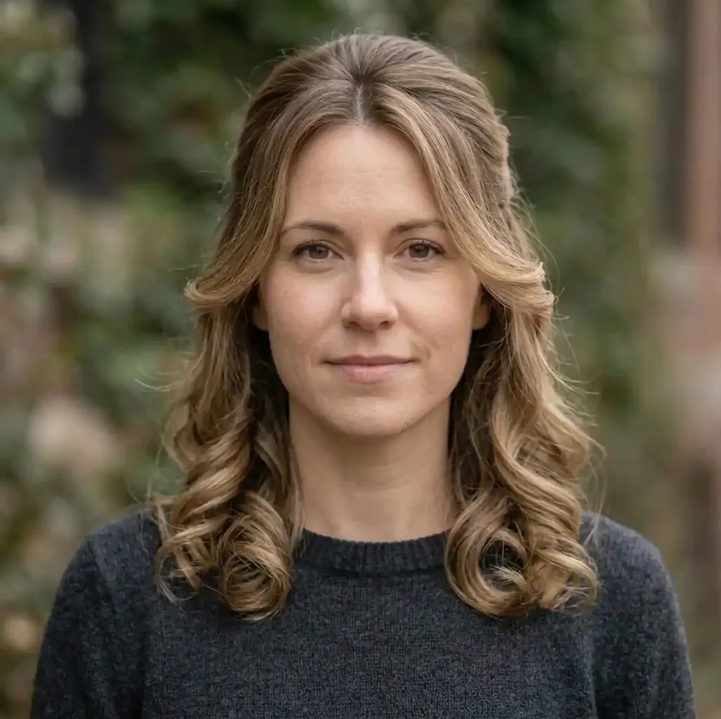 Sculpted Half-Up Curls hairstyle for Women