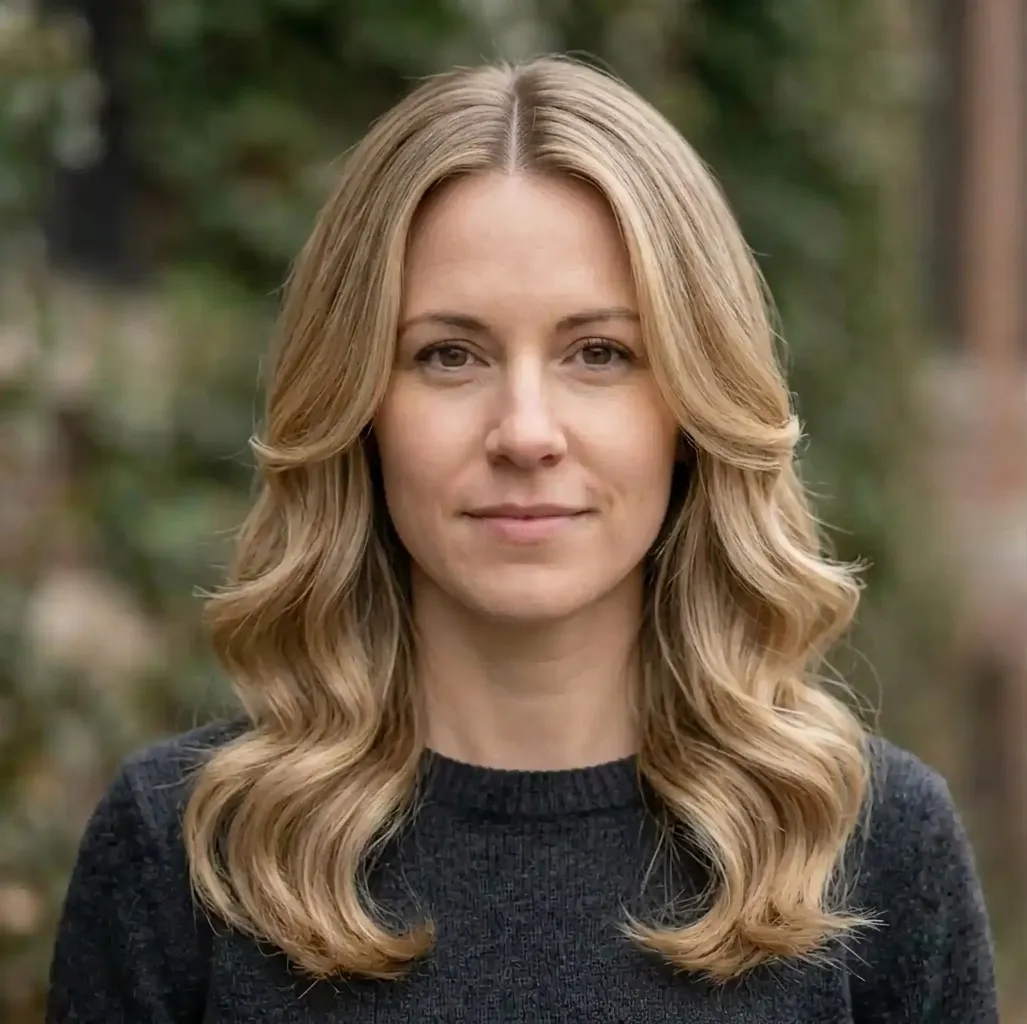 Symmetric Jaw Waves hairstyle for Women