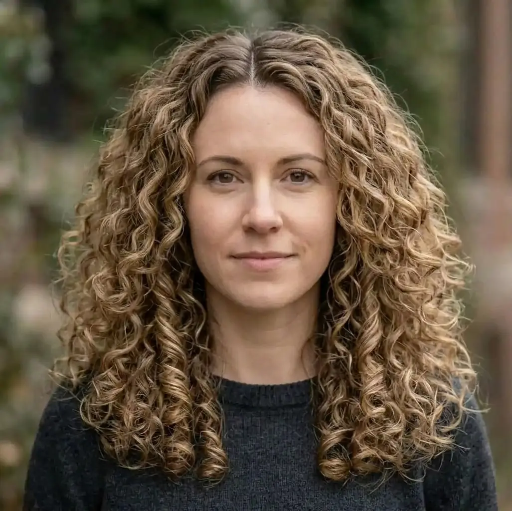 Symmetrical Coiled Mane hairstyle for Women