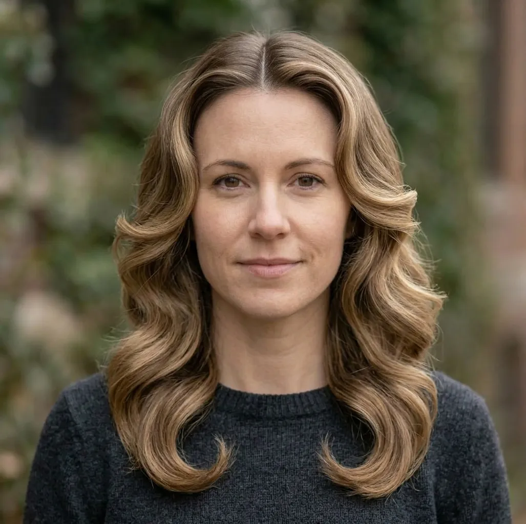 Symmetrical S Waves hairstyle for Women